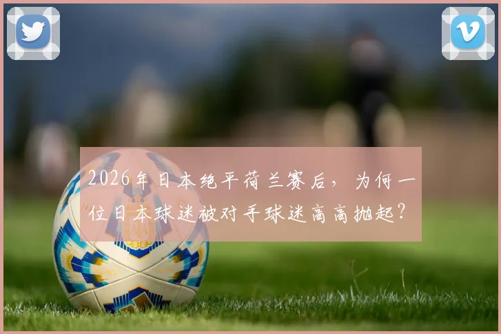 2026年日本绝平荷兰赛后,为何一位日本球迷被对手球迷高高抛起?深入解读足球场上的动人友谊